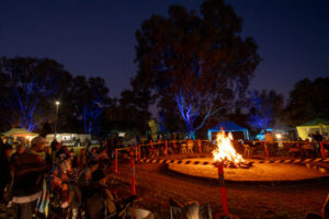 Park upgrades light the night sky