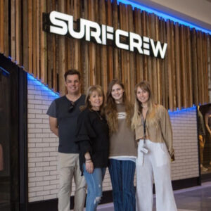 Family waves goodbye to Surf Crew shop