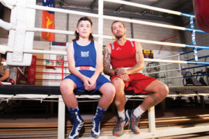 Never too old to dish out a beating