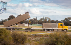 Electrocution fear after truck mishap