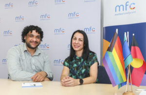 Rainbow work shines through storms of hate