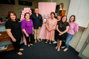 Tickled pink by a caring community
