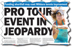 Council confirms tennis cut