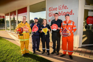 Blood donors at your service