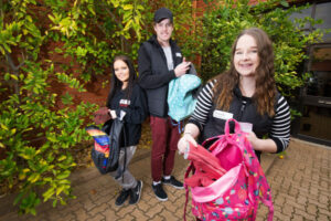 Comfort found in backpack gifts