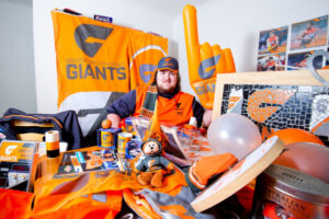 GWS fan in Tiger town hopes for AFL grand final glory