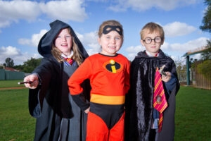 Little superheroes bring book characters to life