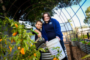 School’s compost crew digs deep