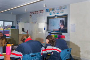 Language classes live from Beijing