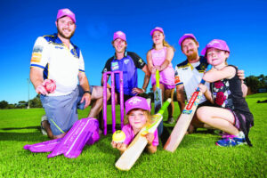 Going in to bat against cancer