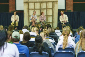 Students witness to man’s fated doom