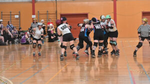 Statewide Stampede skates through town