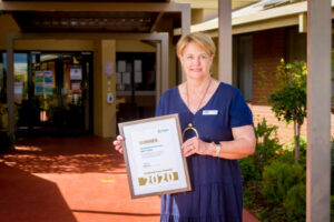 Aged-care volunteer wins award for a labour of love