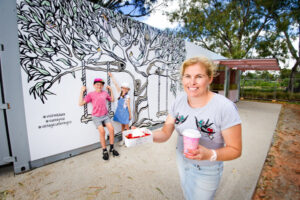 Cafe moves to container: Riverfront traders boost tourism