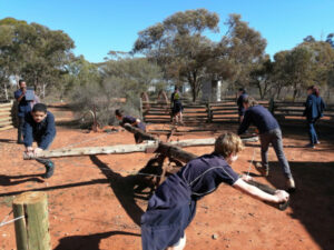 Werrimull students take step back in time