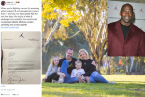 NBA legend Michael Jordan pens letter to cancer-stricken basketball fan