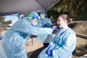 Mildura nursing students join COVID fight