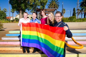 Colouful show of solidarity