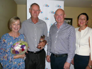 Greg Rhodes awarded life membership of Mildura Life Saving Club