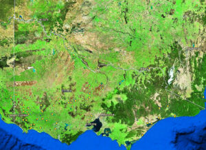 Killings lined river