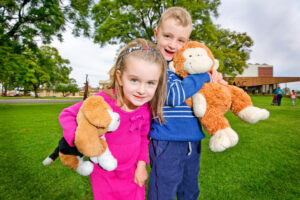 Time for play and teddies