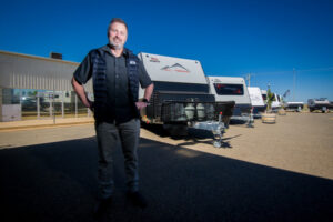 Caravan demand high during COVID, says Mildura business owner