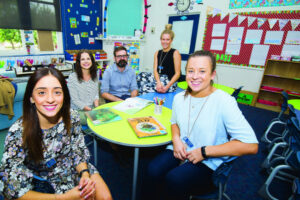 New teachers in a class of their own