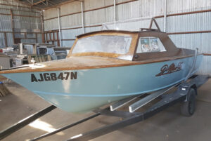Boat dream ready to refloat after Dareton Men in a Shed restoration