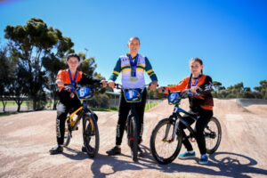 BMX family on track for fun