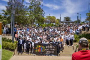 Walking against family violence