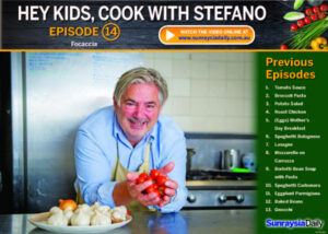 Cooking with Stefano: Focaccia
