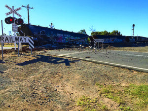 Derailment likely caused by track