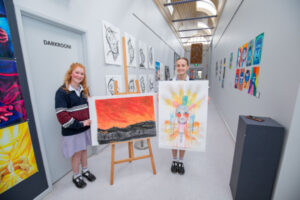 Hard work pays off for art students