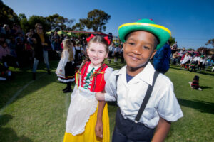 Hot time at German festival
