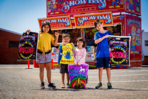 The showbags must go on