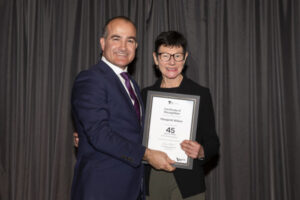 In the Classroom: Thanks for long service