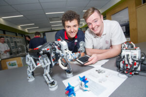 In the Classroom: Students adapt to the future