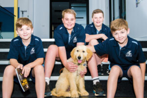 School’s new pet happy to help