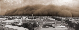 How did the 2019 Mildura dust storm compare to past events?