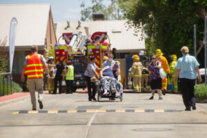 Regis residents back home