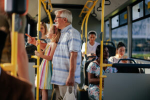 Free bus travel for seniors