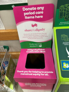 Donation drive all about dignity