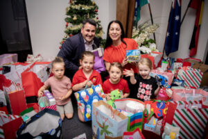 Gifts spread the joy of Christmas
