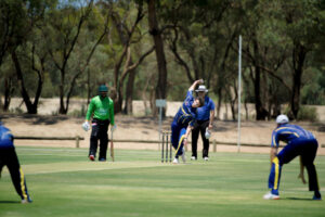 Stone leads with a hat-trick