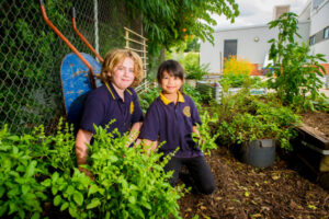 Green thumbs up for Mildura Primary’s kitchen-garden program