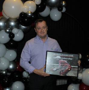 Cricketers honoured for service and standards