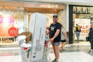 Shoppers turn out for bustling Boxing Day