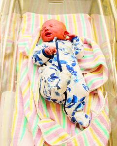 Newest baby arrives early