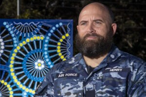 Airman honours his nan