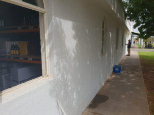 Vandals smash windows again